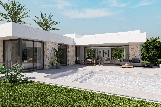 Villa in Denia zu verkaufen, Zona de estar 151 m², Klimaanlage, Terreno 832 m², 3 Schlafzimmer, 2 Badezimmer, Pool, ref.: UM-UV-ALCIPE-8