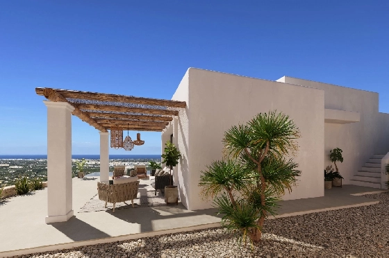 Villa in Pedreguer zu verkaufen, Zona de estar 159 m², Klimaanlage, Terreno 1272 m², 3 Schlafzimmer, 2 Badezimmer, Pool, ref.: UM-UV-JUCAR-3