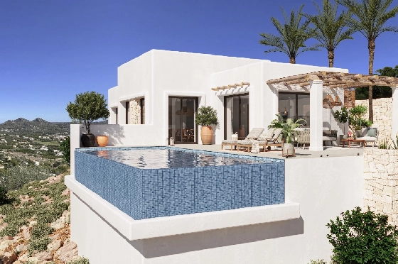 Villa in Pedreguer zu verkaufen, Zona de estar 159 m², Klimaanlage, Terreno 1272 m², 3 Schlafzimmer, 2 Badezimmer, Pool, ref.: UM-UV-JUCAR-4