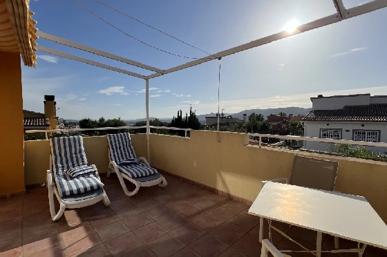 Villa in Gata de Gorgos(Monte Pedreguer) zur Ferienvermietung, Zona de estar 180 m², Baujahr 2006, + Ofen, Klimaanlage, Terreno 600 m², 3 Schlafzimmer, 3 Badezimmer, Pool, ref.: T-0624-18