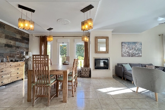 Villa in Gata de Gorgos(Monte Pedreguer) zur Ferienvermietung, Zona de estar 180 m², Baujahr 2006, + Ofen, Klimaanlage, Terreno 600 m², 3 Schlafzimmer, 3 Badezimmer, Pool, ref.: T-0624-3