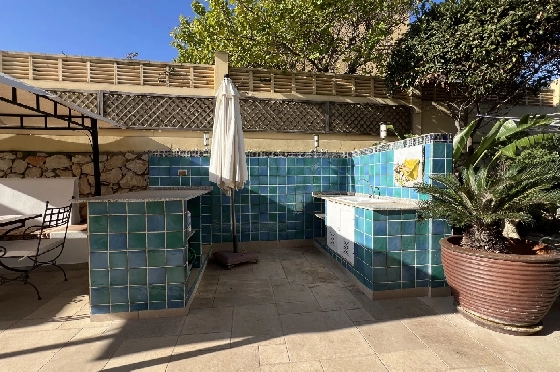 Villa in Gata de Gorgos(Monte Pedreguer) zur Ferienvermietung, Zona de estar 180 m², Baujahr 2006, + Ofen, Klimaanlage, Terreno 600 m², 3 Schlafzimmer, 3 Badezimmer, Pool, ref.: T-0624-35