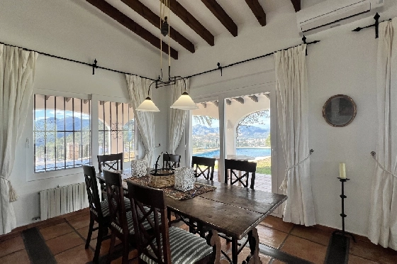 Villa in Pego-Monte Pego zu verkaufen, Zona de estar 310 m², Baujahr 1988, + Zentralheizung, Klimaanlage, Terreno 3370 m², 4 Schlafzimmer, 4 Badezimmer, Pool, ref.: JS-0425-12