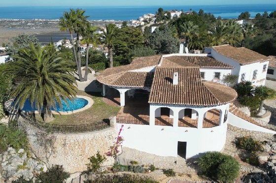 Villa in Pego-Monte Pego zu verkaufen, Zona de estar 310 m², Baujahr 1988, + Zentralheizung, Klimaanlage, Terreno 3370 m², 4 Schlafzimmer, 4 Badezimmer, Pool, ref.: JS-0425-32