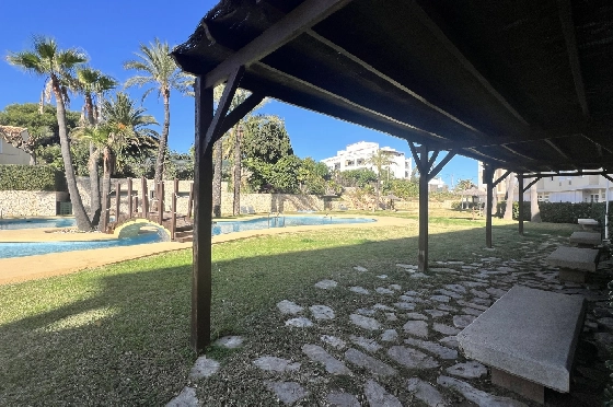 Apartment in Xabia(El Arenal) zur Ferienvermietung, Zona de estar 92 m², Baujahr 2001, + KLIMA, Klimaanlage, Terreno 101 m², 2 Schlafzimmer, 2 Badezimmer, Pool, ref.: T-0524-17