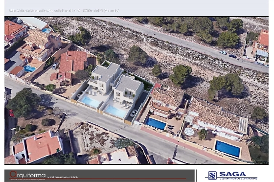 Villa in Alfaz Del Pi zu verkaufen, Wohnfläche 178 m², Grundstück 780 m², 4 Schlafzimmer, 3 Badezimmer, Pool, ref.: CPS-9274-1