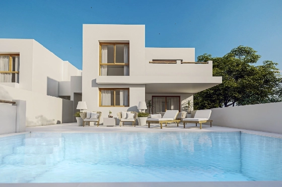Villa in Alfaz Del Pi zu verkaufen, Wohnfläche 178 m², Grundstück 780 m², 4 Schlafzimmer, 3 Badezimmer, Pool, ref.: CPS-9274-3