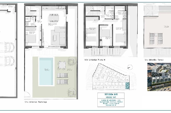 Villa in Águilas zu verkaufen, Wohnfläche 210 m², Zustand Erstbezug, 4 Schlafzimmer, 3 Badezimmer, Pool, ref.: HA-AGN-140-E01-7
