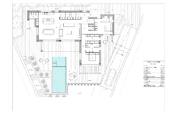 Villa in Moraira zu verkaufen, Zona de estar 340 m², Baujahr 2024, Klimaanlage, Terreno 1070 m², 4 Schlafzimmer, 4 Badezimmer, Pool, ref.: AM-12145DR-17