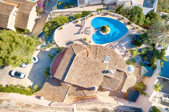 Villa in Moraira zu verkaufen, Zona de estar 300 m², Baujahr 1984, Klimaanlage, Terreno 1615 m², 3 Schlafzimmer, 2 Badezimmer, Pool, ref.: AM-12279DA-19