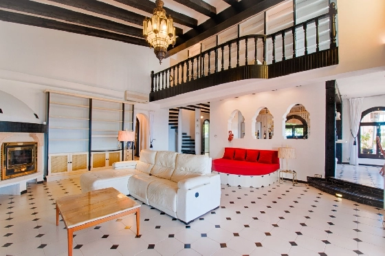 Villa in Moraira zu verkaufen, Zona de estar 300 m², Baujahr 1984, Klimaanlage, Terreno 1615 m², 3 Schlafzimmer, 2 Badezimmer, Pool, ref.: AM-12279DA-24