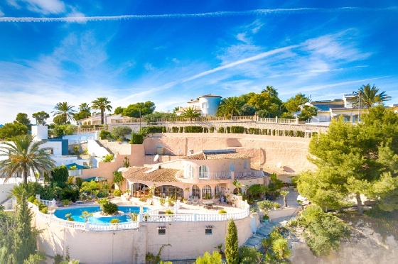 Villa in Moraira zu verkaufen, Zona de estar 300 m², Baujahr 1984, Klimaanlage, Terreno 1615 m², 3 Schlafzimmer, 2 Badezimmer, Pool, ref.: AM-12279DA-8