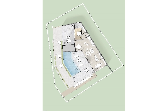 Villa in Benitachell zu verkaufen, Zona de estar 451 m², Baujahr 2024, Klimaanlage, Terreno 800 m², 4 Schlafzimmer, 4 Badezimmer, Pool, ref.: AM-12286DA-4