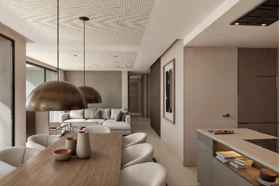 Villa in Moraira zu verkaufen, Zona de estar 195 m², Baujahr 2025, Klimaanlage, Terreno 811 m², 4 Schlafzimmer, 4 Badezimmer, Pool, ref.: AM-12327DA-10