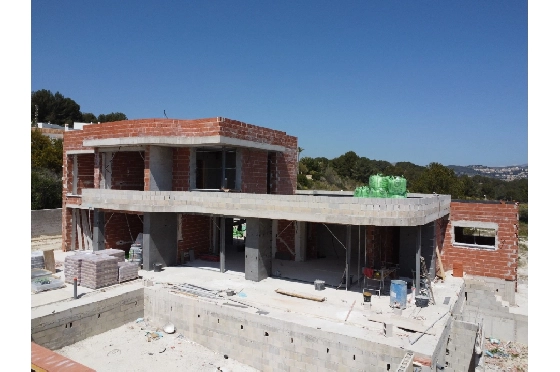 Villa in Moraira zu verkaufen, Zona de estar 195 m², Baujahr 2025, Klimaanlage, Terreno 811 m², 4 Schlafzimmer, 4 Badezimmer, Pool, ref.: AM-12327DA-4