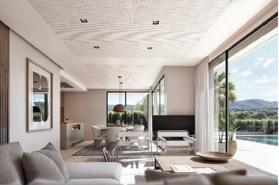 Villa in Moraira zu verkaufen, Zona de estar 195 m², Baujahr 2025, Klimaanlage, Terreno 811 m², 4 Schlafzimmer, 4 Badezimmer, Pool, ref.: AM-12327DA-8