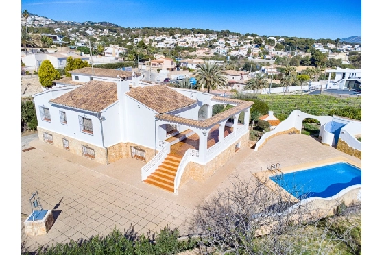 Villa in Benissa(La Fustera) zu verkaufen, Zona de estar 312 m², Baujahr 1978, Klimaanlage, Terreno 2669 m², 6 Schlafzimmer, 2 Badezimmer, Pool, ref.: AM-12452DA-2