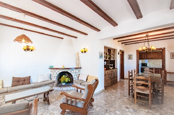 Villa in Benissa(La Fustera) zu verkaufen, Zona de estar 312 m², Baujahr 1978, Klimaanlage, Terreno 2669 m², 6 Schlafzimmer, 2 Badezimmer, Pool, ref.: AM-12452DA-24