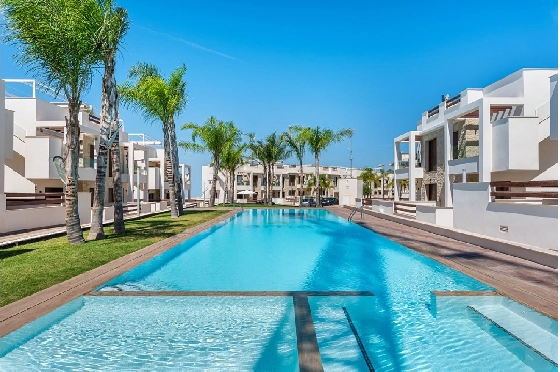 Penthouse Apartment in Torrevieja zu verkaufen, Wohnfläche 127 m², Zustand Erstbezug, 2 Schlafzimmer, 2 Badezimmer, Pool, ref.: HA-TON-159-A02-3