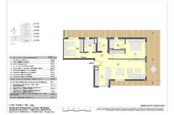 Etagen Apartment in Colonia de Sant Jordi zu verkaufen, Wohnfläche 118 m², Zustand Erstbezug, + fussboden, Klimaanlage, 2 Schlafzimmer, 2 Badezimmer, Pool, ref.: HA-MLN-163-A01-17