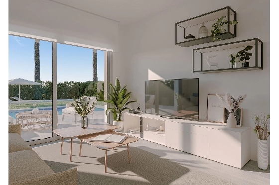 Maisonette in Colonia de Sant Jordi zu verkaufen, Zona de estar 229 m², Zustand Erstbezug, + fussboden, Klimaanlage, 3 Schlafzimmer, 2 Badezimmer, Pool, ref.: HA-MLN-163-A04-4