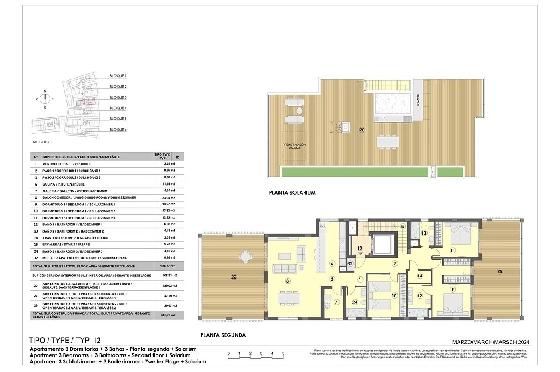 Penthouse Apartment in Colonia de Sant Jordi zu verkaufen, Zona de estar 379 m², Zustand Erstbezug, + fussboden, Klimaanlage, 3 Schlafzimmer, 2 Badezimmer, Pool, ref.: HA-MLN-163-A03-11