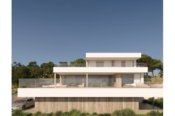 Villa in Benitachell zu verkaufen, Zona de estar 451 m², Baujahr 2024, Klimaanlage, Terreno 842 m², 3 Schlafzimmer, 3 Badezimmer, Pool, ref.: AM-12461NS-19