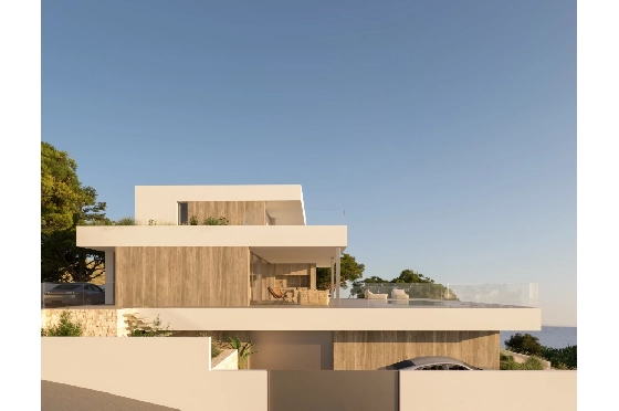 Villa in Benitachell zu verkaufen, Zona de estar 451 m², Baujahr 2024, Klimaanlage, Terreno 842 m², 3 Schlafzimmer, 3 Badezimmer, Pool, ref.: AM-12461NS-4