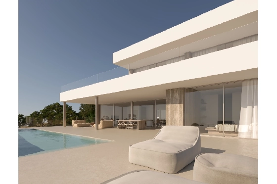 Villa in Benitachell zu verkaufen, Zona de estar 451 m², Baujahr 2024, Klimaanlage, Terreno 842 m², 3 Schlafzimmer, 3 Badezimmer, Pool, ref.: AM-12461NS-5