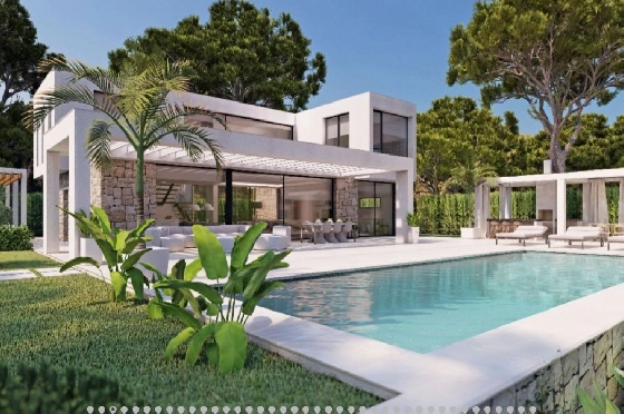 Villa in Javea zu verkaufen, Zona de estar 250 m², Baujahr 2024, Klimaanlage, Terreno 1003 m², 4 Schlafzimmer, 3 Badezimmer, Pool, ref.: PR-PPS3198-2