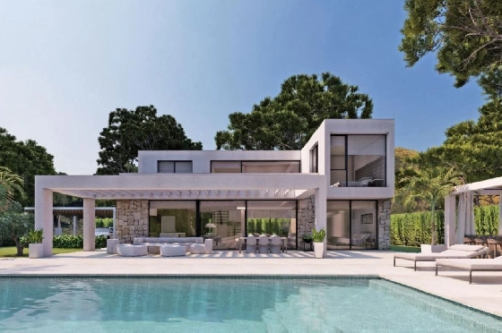 Villa in Javea zu verkaufen, Zona de estar 250 m², Baujahr 2024, Klimaanlage, Terreno 1003 m², 4 Schlafzimmer, 3 Badezimmer, Pool, ref.: PR-PPS3198-3