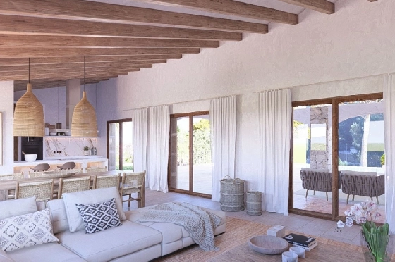 Villa in Javea zu verkaufen, Zona de estar 270 m², Baujahr 2025, Klimaanlage, Terreno 1000 m², 3 Schlafzimmer, 3 Badezimmer, Pool, ref.: PR-PPS3199NB-4