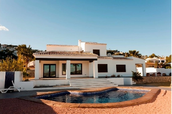 Villa in Moraira zu verkaufen, Zona de estar 283 m², Baujahr 2023, Klimaanlage, Terreno 897 m², 3 Schlafzimmer, 3 Badezimmer, Pool, ref.: AM-12030DA-1