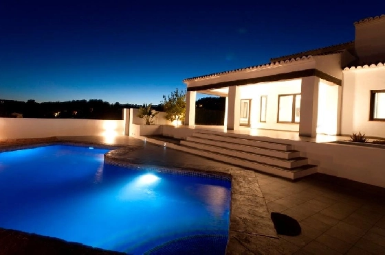 Villa in Moraira zu verkaufen, Zona de estar 283 m², Baujahr 2023, Klimaanlage, Terreno 897 m², 3 Schlafzimmer, 3 Badezimmer, Pool, ref.: AM-12030DA-5