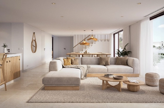 Villa in Teulada zu verkaufen, Zona de estar 253 m², Klimaanlage, Terreno 800 m², 4 Schlafzimmer, 3 Badezimmer, Pool, ref.: AM-12498DR-5