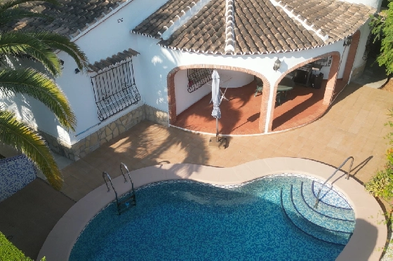 Villa in Els Poblets(Barranquets) zu verkaufen, Zona de estar 120 m², Baujahr 2004, Zustand gepflegt, + Zentralheizung, Klimaanlage, Terreno 402 m², 3 Schlafzimmer, 2 Badezimmer, Pool, ref.: JS-1325-22