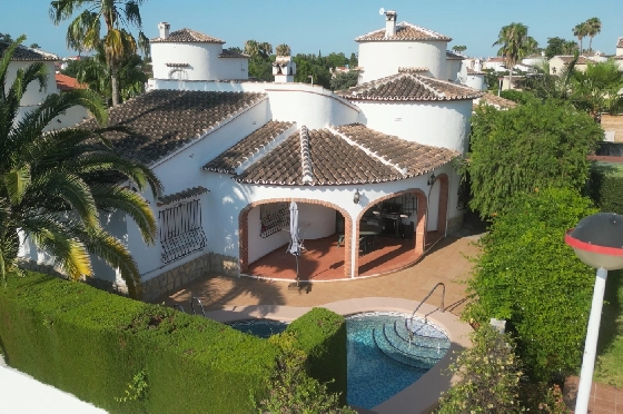 Villa in Els Poblets(Barranquets) zu verkaufen, Zona de estar 120 m², Baujahr 2004, Zustand gepflegt, + Zentralheizung, Klimaanlage, Terreno 402 m², 3 Schlafzimmer, 2 Badezimmer, Pool, ref.: JS-1325-5