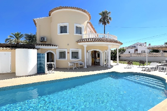 Villa in Els Poblets(Ptda. Revoltes) zu verkaufen, Zona de estar 234 m², Baujahr 2004, Zustand gepflegt, + Zentralheizung, Klimaanlage, Terreno 614 m², 4 Schlafzimmer, 3 Badezimmer, Pool, ref.: AS-1425-1