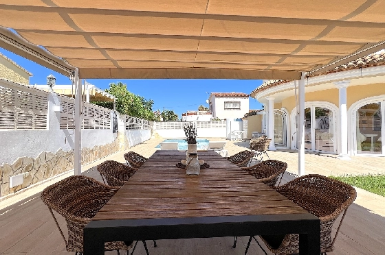 Villa in Els Poblets(Ptda. Revoltes) zu verkaufen, Zona de estar 234 m², Baujahr 2004, Zustand gepflegt, + Zentralheizung, Klimaanlage, Terreno 614 m², 4 Schlafzimmer, 3 Badezimmer, Pool, ref.: AS-1425-46