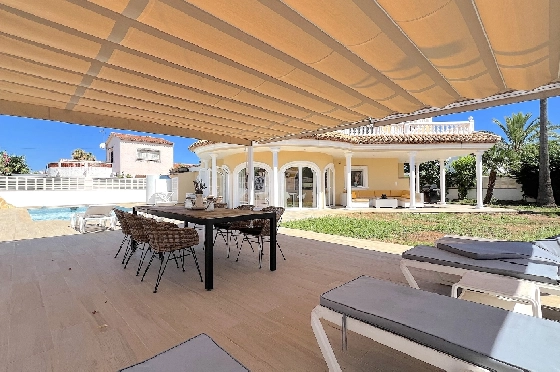 Villa in Els Poblets(Ptda. Revoltes) zu verkaufen, Zona de estar 234 m², Baujahr 2004, Zustand gepflegt, + Zentralheizung, Klimaanlage, Terreno 614 m², 4 Schlafzimmer, 3 Badezimmer, Pool, ref.: AS-1425-5