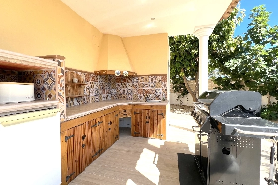 Villa in Els Poblets(Ptda. Revoltes) zu verkaufen, Zona de estar 234 m², Baujahr 2004, Zustand gepflegt, + Zentralheizung, Klimaanlage, Terreno 614 m², 4 Schlafzimmer, 3 Badezimmer, Pool, ref.: AS-1425-7
