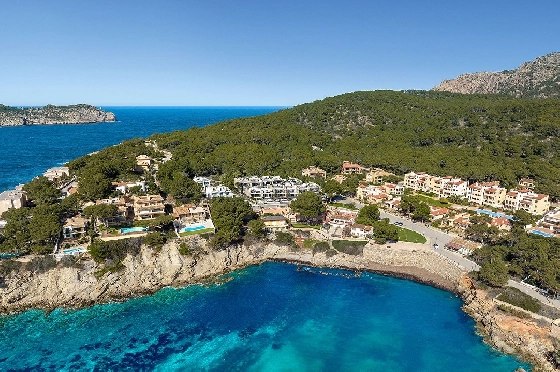 Erdgeschoss Apartment in Sant Elm zu verkaufen, Zona de estar 112 m², Zustand Erstbezug, Klimaanlage, 3 Schlafzimmer, 2 Badezimmer, Pool, ref.: HA-MLN-434-A01-14