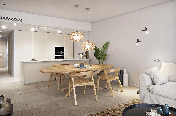 Erdgeschoss Apartment in Sant Elm zu verkaufen, Zona de estar 112 m², Zustand Erstbezug, Klimaanlage, 3 Schlafzimmer, 2 Badezimmer, Pool, ref.: HA-MLN-434-A01-6
