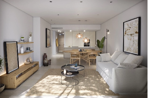 Erdgeschoss Apartment in Sant Elm zu verkaufen, Zona de estar 112 m², Zustand Erstbezug, Klimaanlage, 3 Schlafzimmer, 2 Badezimmer, Pool, ref.: HA-MLN-434-A01-7