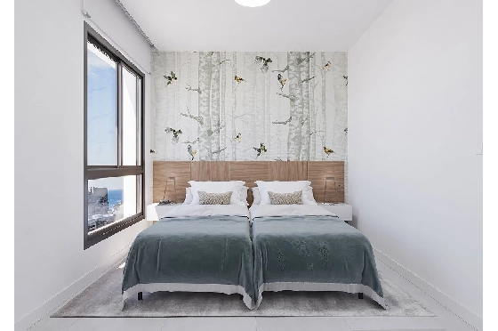 Etagen Apartment in Calpe zu verkaufen, Zona de estar 125 m², Zustand Erstbezug, Klimaanlage, 3 Schlafzimmer, 2 Badezimmer, Pool, ref.: HA-CAN-150-A03-8