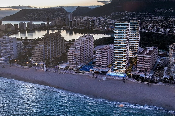 Maisonette in Calpe zu verkaufen, Zona de estar 228 m², Zustand Erstbezug, Klimaanlage, 3 Schlafzimmer, 3 Badezimmer, Pool, ref.: HA-CAN-150-A04-11