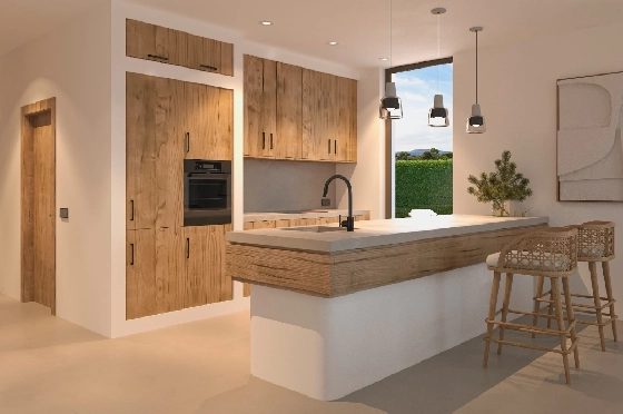 Villa in Javea zu verkaufen, Zona de estar 200 m², Baujahr 2025, Klimaanlage, Terreno 1000 m², 4 Schlafzimmer, 3 Badezimmer, Pool, ref.: AM-12500DR-4