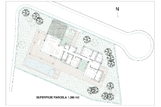 Villa in Javea zu verkaufen, Zona de estar 200 m², Baujahr 2025, Klimaanlage, Terreno 1000 m², 4 Schlafzimmer, 3 Badezimmer, Pool, ref.: AM-12500DR-7