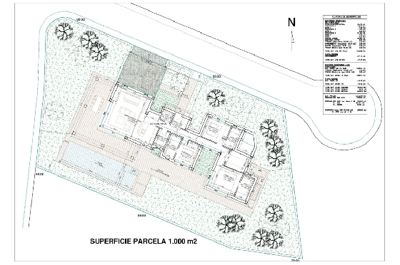Villa in Javea zu verkaufen, Zona de estar 200 m², Baujahr 2025, Klimaanlage, Terreno 1000 m², 4 Schlafzimmer, 3 Badezimmer, Pool, ref.: AM-12500DR-8