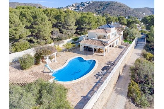 Villa in Moraira zu verkaufen, Zona de estar 466 m², Baujahr 2005, Klimaanlage, Terreno 2040 m², 5 Schlafzimmer, 5 Badezimmer, Pool, ref.: AM-12515DR-12